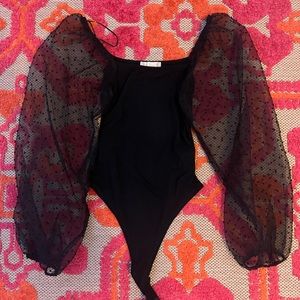 Black long sleeve Altar’d State top